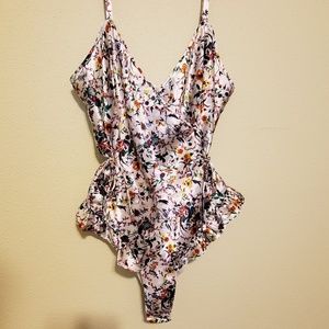 Victoria's secret floral onesie